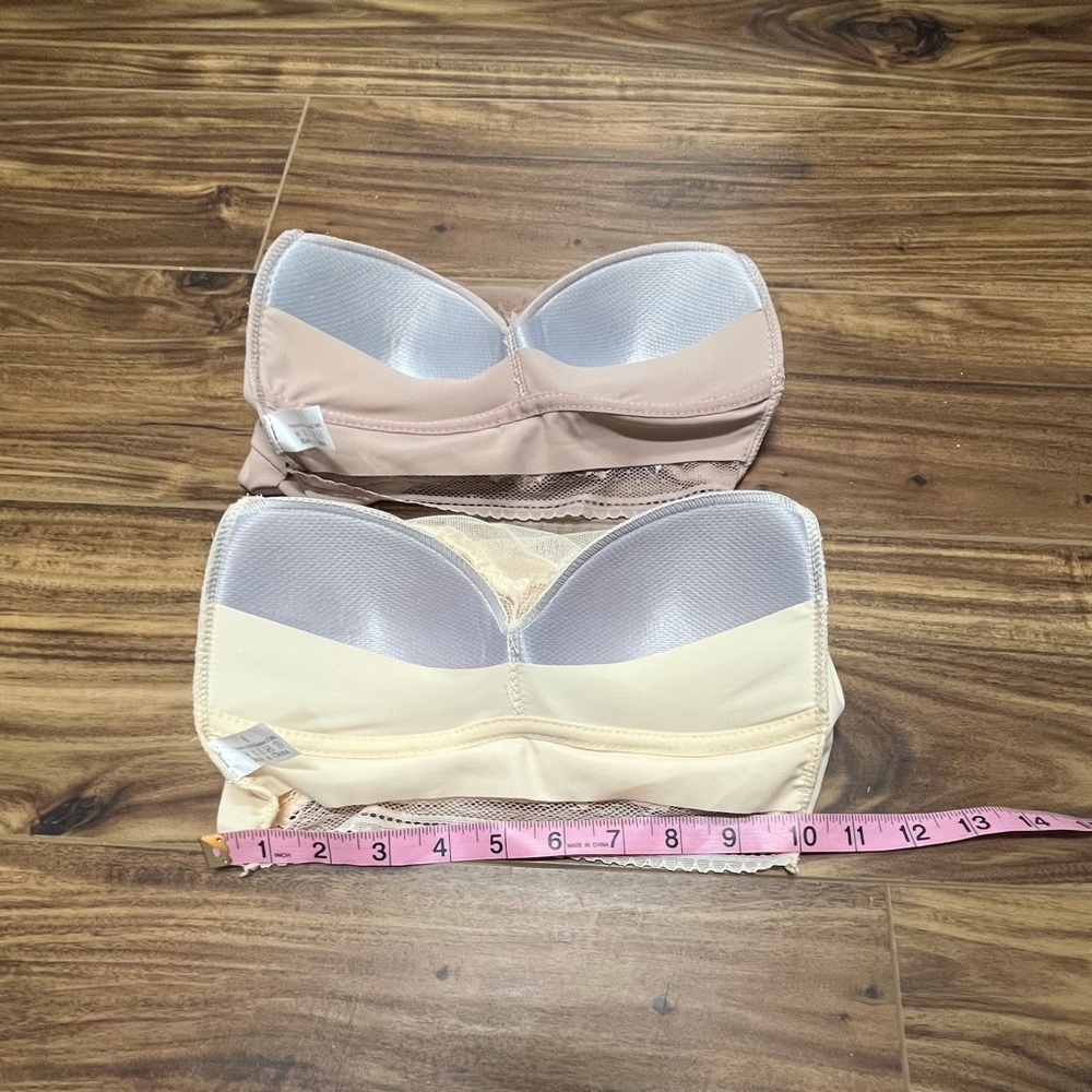 - Lot of 2 Lacy sheer bras, size Small, new - Picture 8 of 10